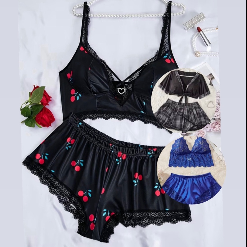 8 piece Lingerie Set